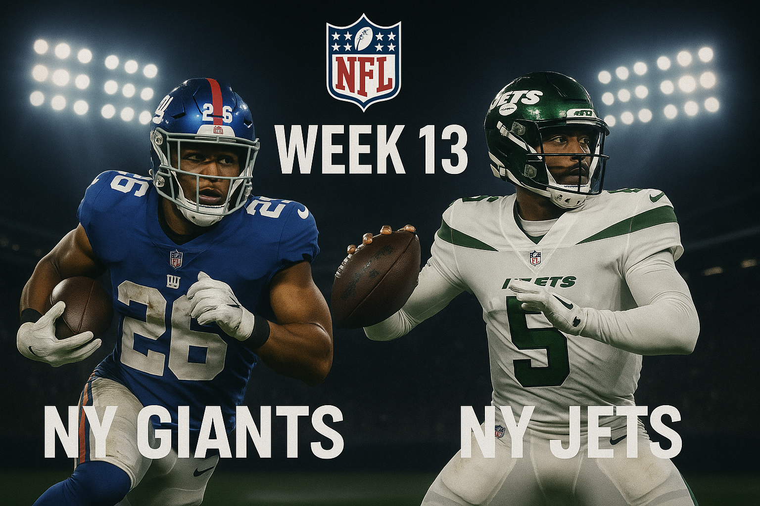 NFL Week 12 | Rookie Jaxson Dart to Lead Giants in Week 13